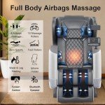 Zero Gravity Massage Chair with Heat & Bluetooth