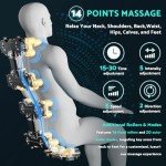 Zero Gravity Shiatsu Massage Chair with Heating