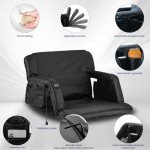 Heated Massage Stadium Seat with Reclining Positions