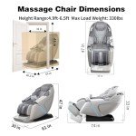 Yitouch 4D SL Track Zero Gravity Massage Chair
