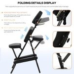 Portable Folding Massage Chair with Ergonomic Design
