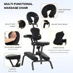 Portable Folding Massage Chair with Ergonomic Design