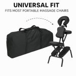Durable Portable Massage Chair Case – Black