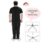 Ergonomic Rolling Saddle Stool with Wheels