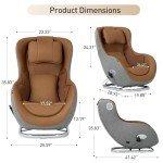 COLAMY Quiet Full Body Massage Chair with Heat