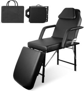 Portable Adjustable Massage Chair for Spa & Tattoo