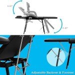 Portable Adjustable Massage Chair for Spa & Tattoo