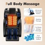 AYJOIR Full Body Shiatsu Massage Chair - Black
