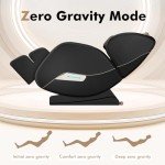 AYJOIR Full Body Shiatsu Massage Chair - Black