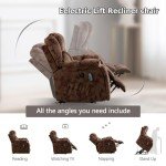 Phoenix Large Electric Lift Recliner with Massage & Heat