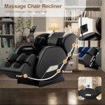 AYJOIR Full Body Shiatsu Massage Chair - Black