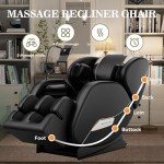 AYJOIR Full Body Shiatsu Massage Chair - Black