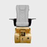 Luxury Massage Pedicure Chair with Stool & Heat