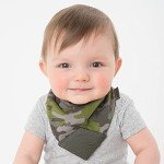 Camouflage Baby Bandana Teething Bibs - 2-Pack
