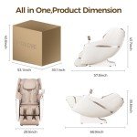 BOSSCARE 3D Zero Gravity Full Body Massage Chair