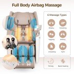 BOSSCARE 3D Zero Gravity Full Body Massage Chair