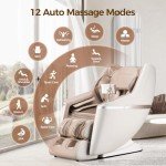 BOSSCARE 3D Zero Gravity Full Body Massage Chair