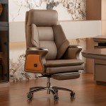 Kinnls Winston Heated Massage Office Recliner Chair
