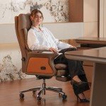 Kinnls Winston Heated Massage Office Recliner Chair