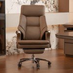 Kinnls Winston Heated Massage Office Recliner Chair