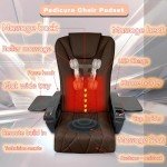 Luxury Wave Pedicure Chair with Massage & Heat