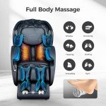 3D Zero Gravity Full Body Massage Chair - Black