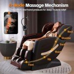 Zero Gravity Shiatsu Massage Chair with Heating
