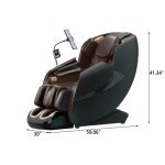 Weightless Recline Shiatsu Massage Chair with Heat