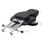 Stronglite Ergo Pro II Portable Massage Chair - Teal