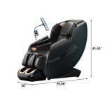 Weightless Recline Shiatsu Massage Chair with AI Control