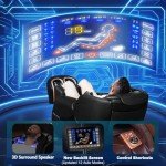 Weightless Recline Shiatsu Massage Chair with AI Control