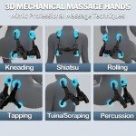 Weightless Recline Shiatsu Massage Chair with AI Control