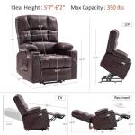 MCombo Large Dual Motor Recliner with Massage & Heat