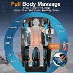 3D Full Body Shiatsu Massage Chair with Smart Features