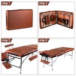 Portable 24" Folding Massage Table for Professionals