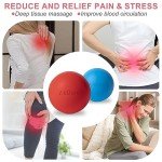 Deep Tissue Massage Lacrosse Balls - 2 Pack