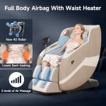 Real Relax 4D Full Body Massage Chair with Bluetooth