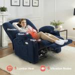 MCombo Zero Gravity Massage Recliner with Heat