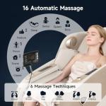 Real Relax 4D Full Body Massage Chair with Bluetooth