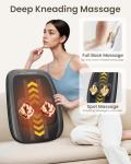 Shiatsu Back Massager with Heat for Pain Relief