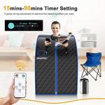 Giantex Portable Personal Steam Sauna with Chair