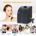 Giantex Portable Personal Steam Sauna with Chair