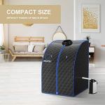 Giantex Portable Personal Steam Sauna with Chair