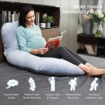U-Shaped Pregnancy Pillow for Comfortable Sleep