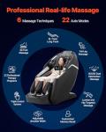 VEVOR 4D+3D Full Body Massage Chair with Voice Control