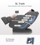 Real Relax 3D Full Body Massage Chair Black