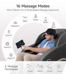 Real Relax 3D Full Body Massage Chair Black