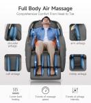 Real Relax 3D Full Body Massage Chair Black