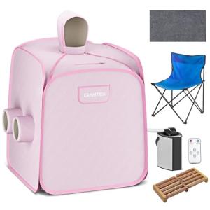 Giantex Portable Steam Sauna with Remote Control