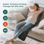 Snailax Heated Vibrating Massage Mat for Full Body